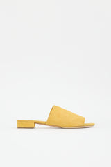 Mansur Gavriel Suede Flat Mule