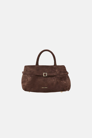 Manu Atelier Suede Le Cambon 25 Bag