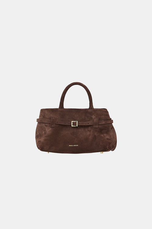Manu Atelier Suede Le Cambon 25 Bag