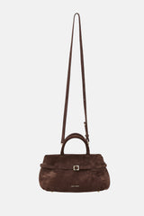 Manu Atelier Suede Le Cambon 25 Bag