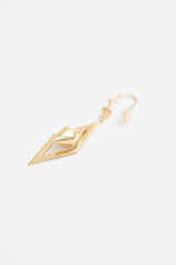 Fine Jewelry 18K Yellow Gold Diamond Drop Earrings