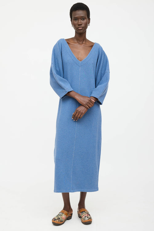 Mara Hoffman V-Neck Sweater Dress