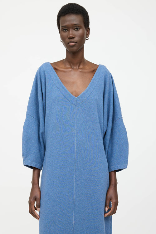 Mara Hoffman V-Neck Sweater Dress