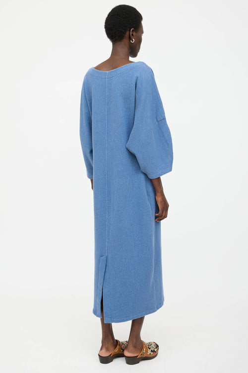 Mara Hoffman V-Neck Sweater Dress