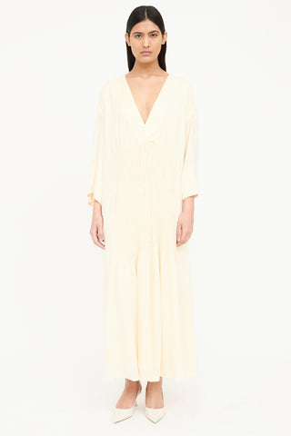 Mara Hoffman Smocked Panel Dress