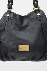 Marc Jacobs Black & Gold Leather Francesca Bag