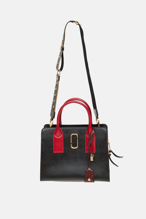 Marc Jacobs Leather Big Shot Tote Bag