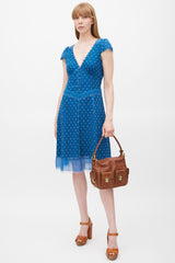 Marc Jacobs Brown & Gold Leather Blake Cargo Bag