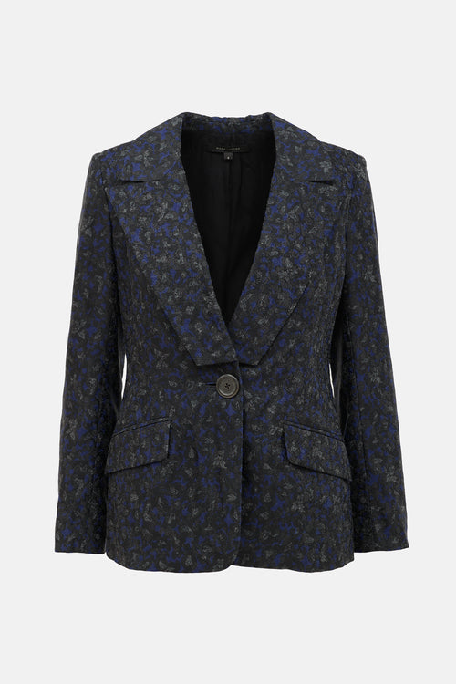 Marc Jacobs Floral Jacquard Blazer