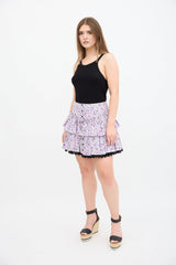 Marc Jacobs Floral Mini Prairie Skirt