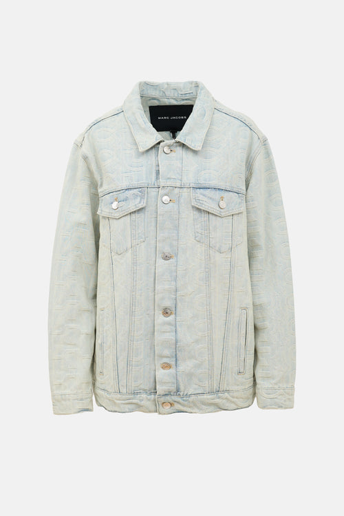 Marc Jacobs Monogram Jean Jacket