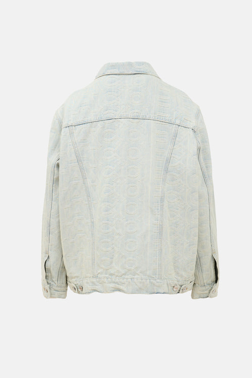 Marc Jacobs Monogram Jean Jacket