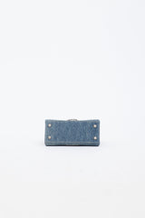 Marc Jacobs St Marc Crystal Denim Mini Bag