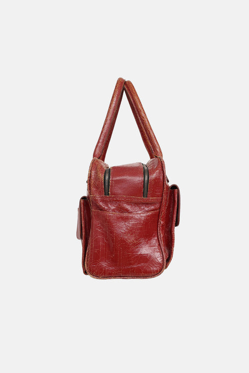 Marc Marmel Distressed Weekender Tote Bag