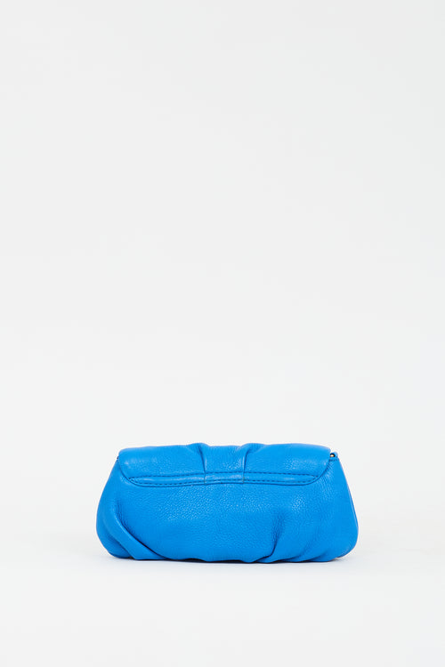 Marc Jacobs Blue Leather Classic Q Karlie Crossbody Bag