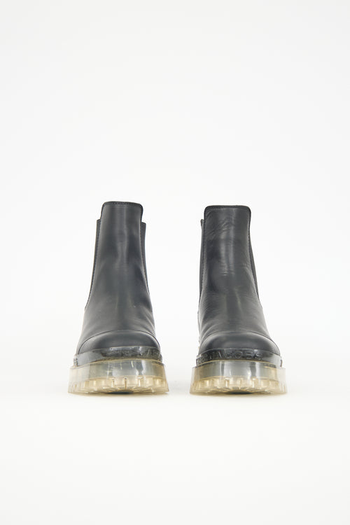 Marc Jacobs Leather Stomper Chelsea Boot