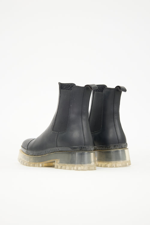 Marc Jacobs Leather Stomper Chelsea Boot