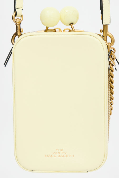 Marc Jacobs Leather The Vanity Bag