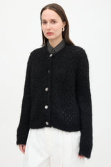 Marc Jacobs Mohair Open Knit Cardigan