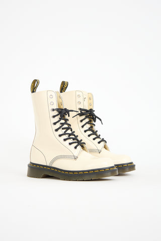 Marc Jacobs X Dr. Martens Patent 1490 Boot