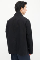 Margaret Howell Black Canvas Work Jacket