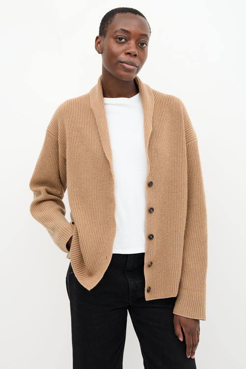 Margaret Howell Wool Shawl Cardigan