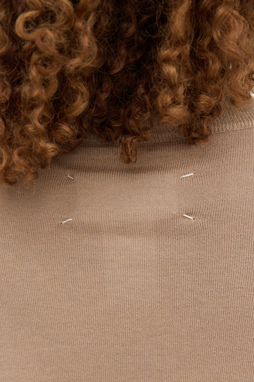 Maison Margiela Silk & Linen Cocoon Cardigan