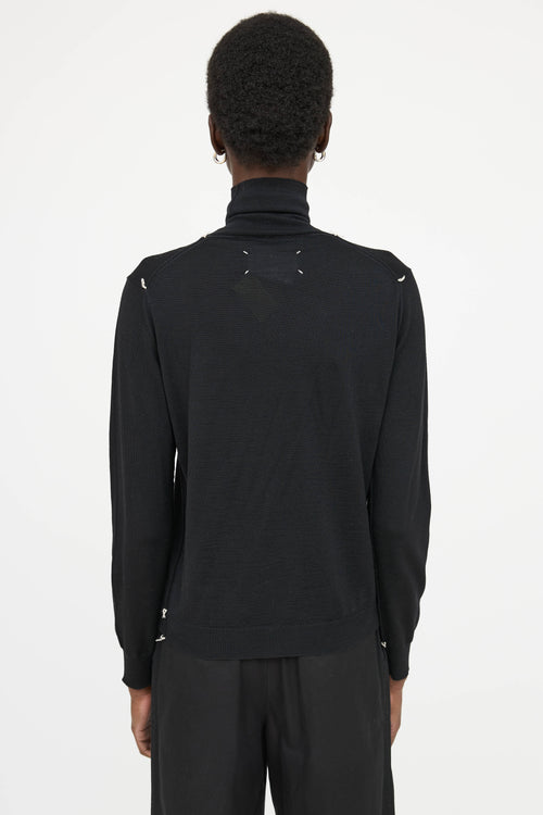 Maison Margiela Wool Turtleneck Top