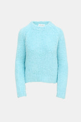 Maison Margiela Boucle Knit Slit Sweater