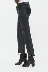 Maison Margiela Distressed Patchwork Jeans