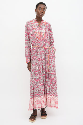 Maria Cher Floral Alvear Josephine Dress