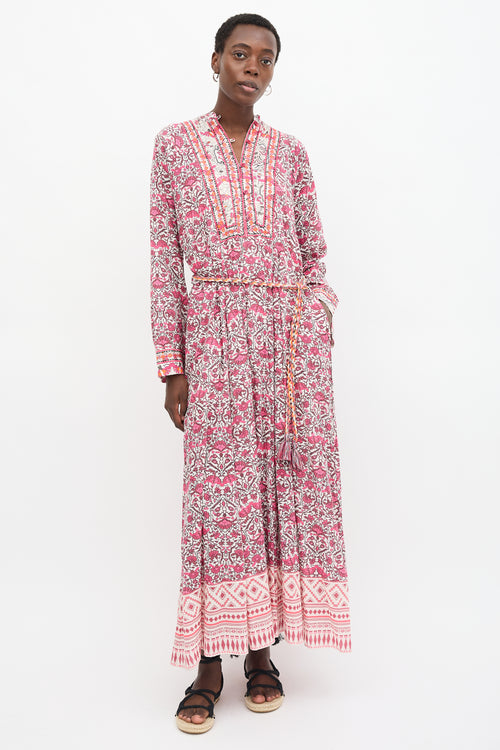 Maria Cher Floral Alvear Josephine Dress