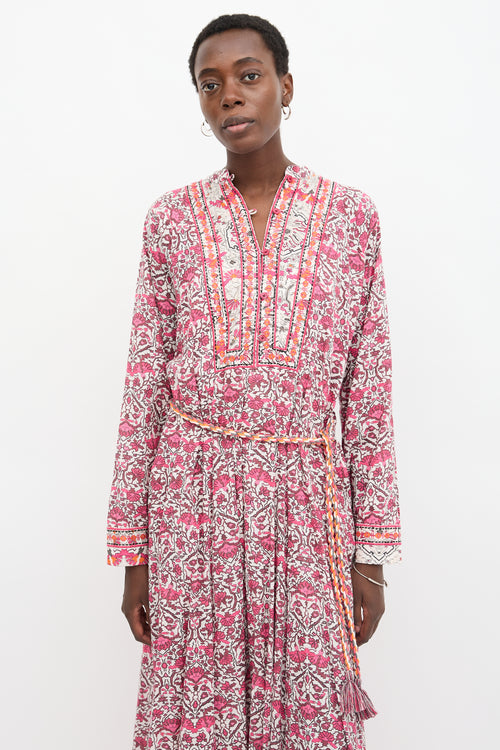 Maria Cher Floral Alvear Josephine Dress