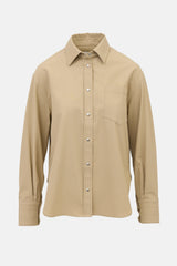 Maria McManus Twill Snap Button Shirt