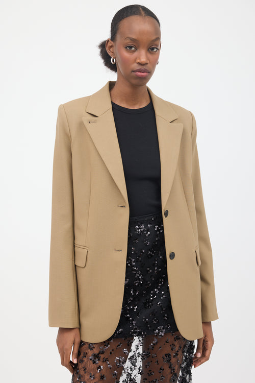 Maria McManus Wool Belted Blazer