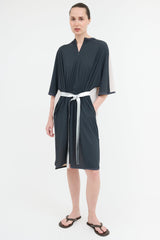 Marie Saint Pierre Knit Magist Colour Block Dress