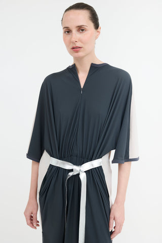 Marie Saint Pierre Knit Magist Colour Block Dress