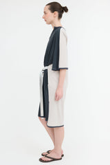 Marie Saint Pierre Knit Magist Colour Block Dress