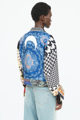 Marine Serre Patterned Zip Jacket
