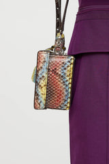 Marc Cross Leather Grace Embossed Box Bag