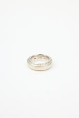 Mark Lash 19K White Gold & Diamond Ring