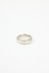 Mark Lash 19K White Gold & Diamond Ring