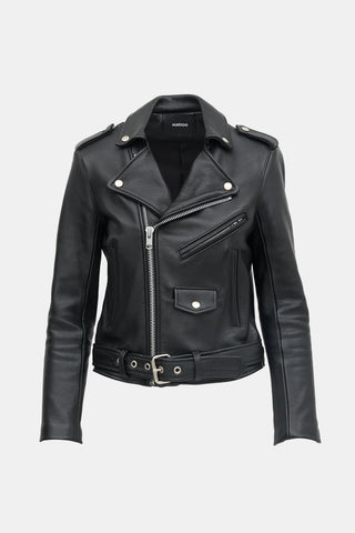 Markoo Leather Moto Jacket