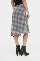 Marlene Birger Asymmetrical Lace Skirt