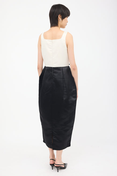 Marlies Grace Satin Florence Midi Dress