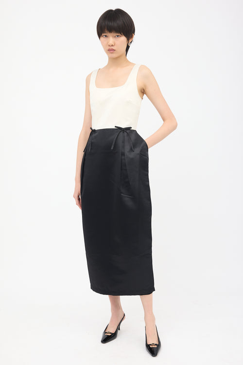 Marlies Grace Satin Florence Midi Dress