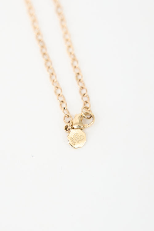 Marlo Laz 14k Gold Chain Anklet