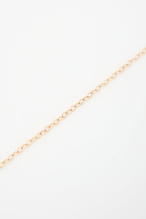 Marlo Laz 14k Gold Chain Anklet