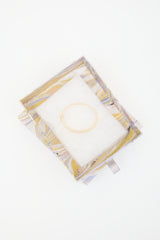 Marlo Laz 14k Yellow Gold & White Diamond Juli Bangle