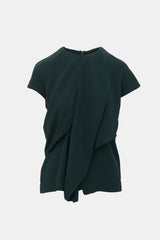 Marni Asymmetrical Draped Top